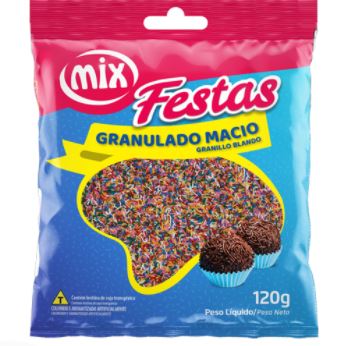 Granulado Macio 120g Mix Misto Unidade